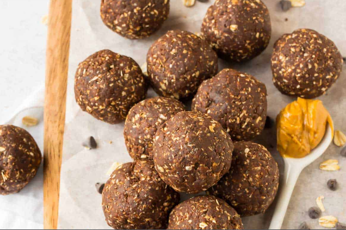 Chocolate Peanut Butter Protein Balls