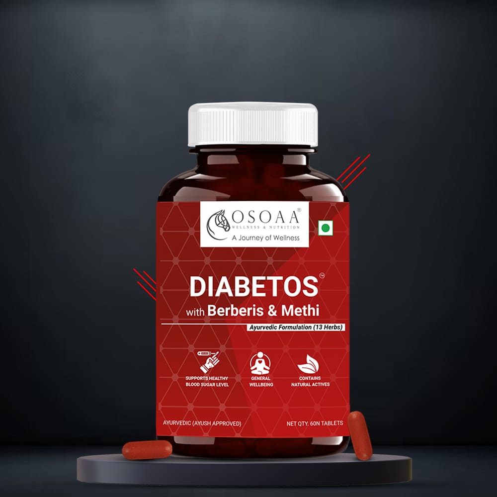 OSOAA Diabetos (Herbal Diabetic Care) - 60 Tabs | Ayush Approved |