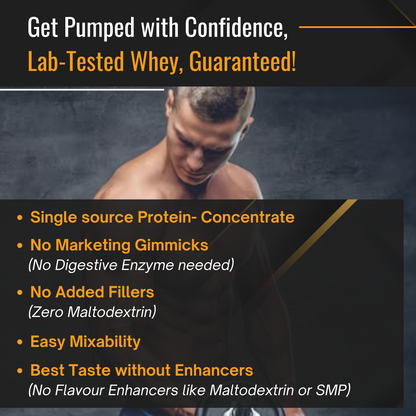 OSOAA Raw Whey Concentrate - 26.4g Protein (Unflavored)