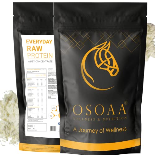 OSOAA Everyday Raw Whey Concentrate - 24g Protein (Unflavoured)