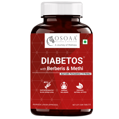 OSOAA Diabetos (Herbal Diabetic Care) - 60 Tabs | Ayush Approved |