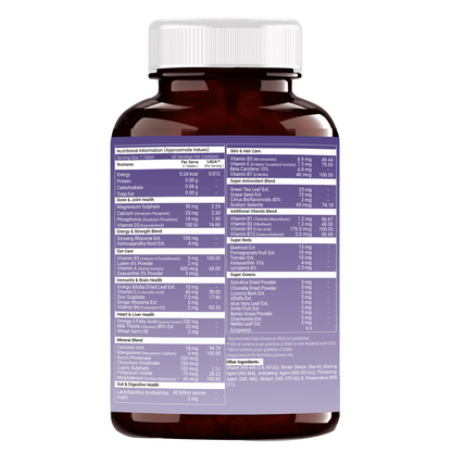 OSOAA Multivitamin with Omega 3 - 60 Tabs