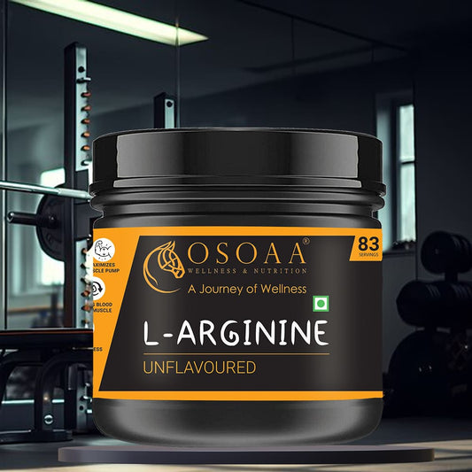 OSOAA Pure L-Arginine - 250gm(Unflavored)