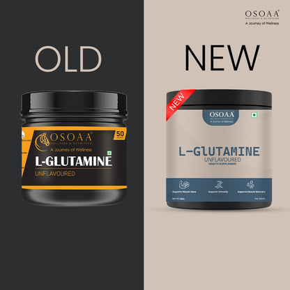 OSOAA Pure L-Glutamine  250gm (Unflavored)