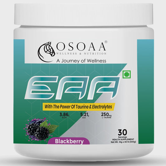 OSOAA Intra Workout EAA with BCAA, Electrolyte and Taurine - 300gm