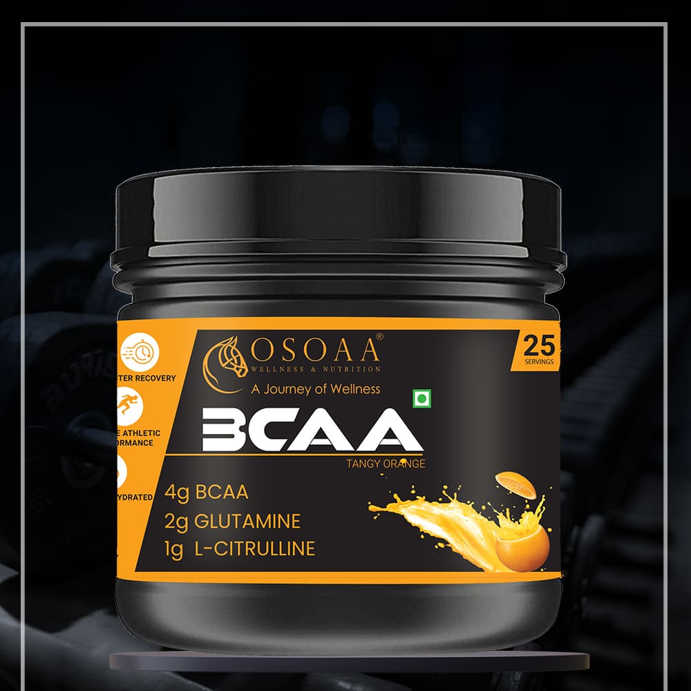 OSOAA BCAA 2:1:1 with Taurine, Glutamine & Citrulline - 250gm