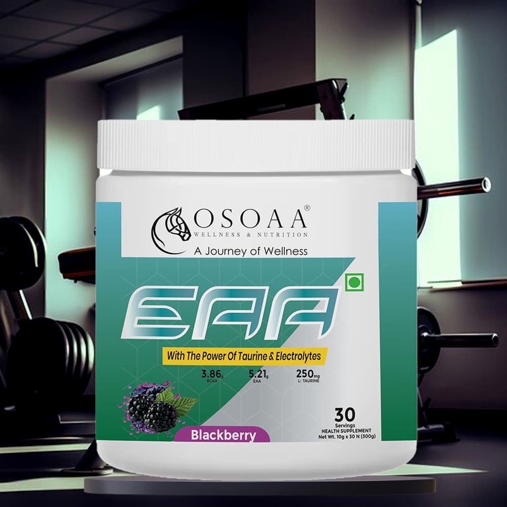 Osoaa Intra Workout EAA with BCAA, Electrolyte and Taurine - 300gm